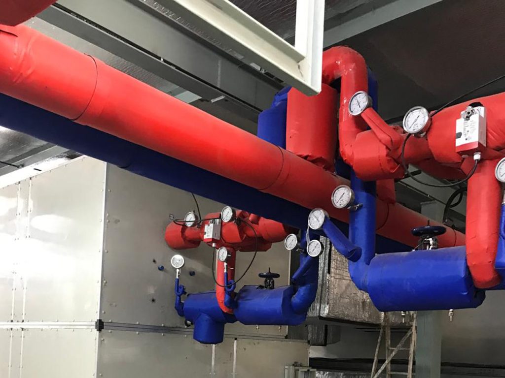 chill water pipeline